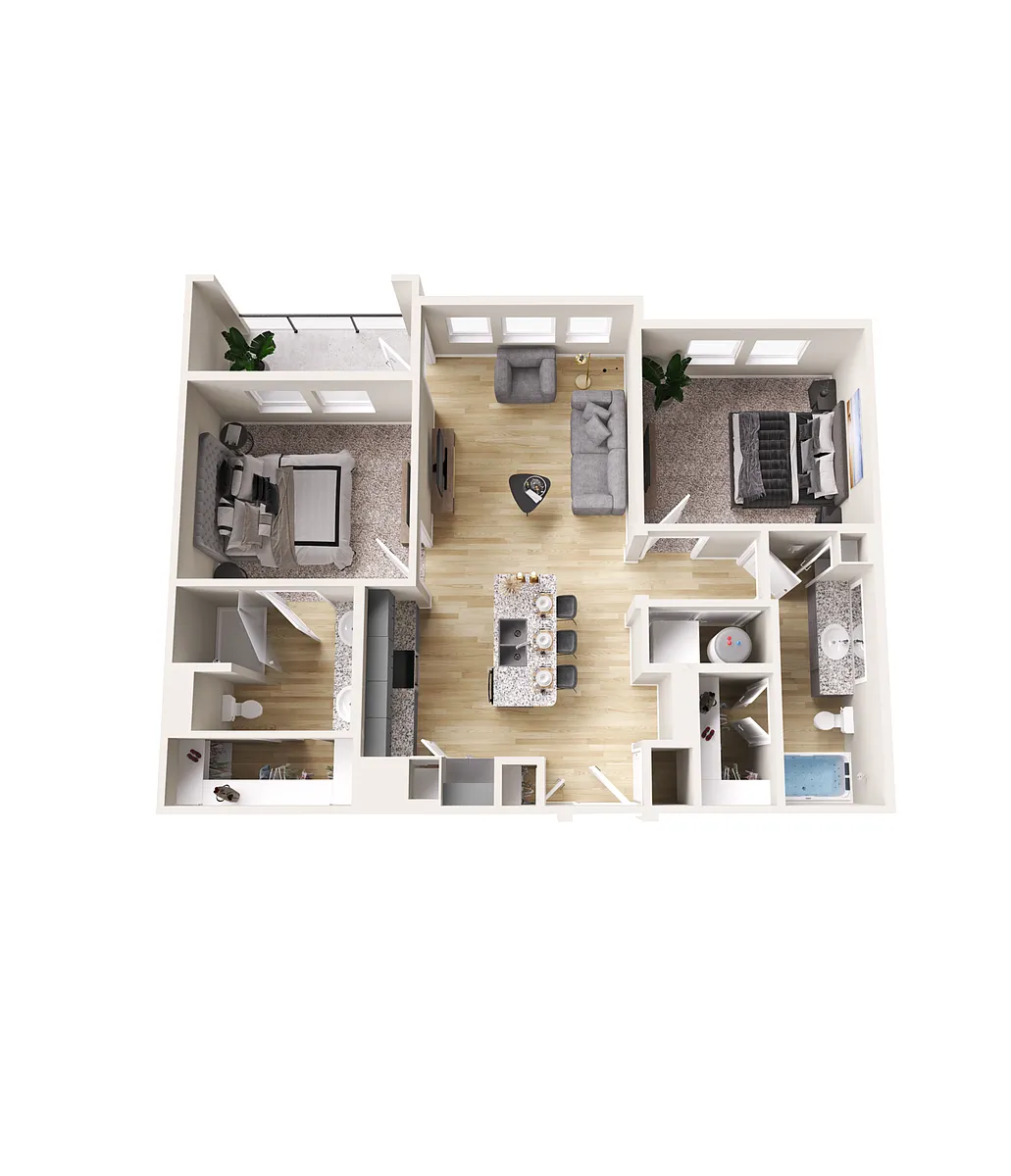 Floor plan B1