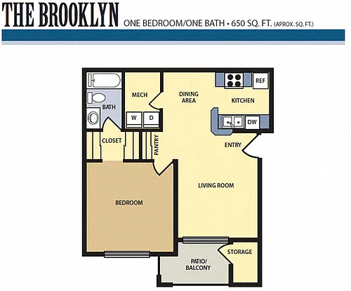 Floor plan Brooklyn