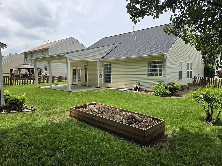 Back yard A