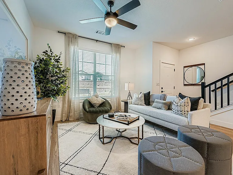 The Artifact Townhomes Living Room