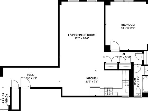2nd image of 173 W 78th St APT 5E