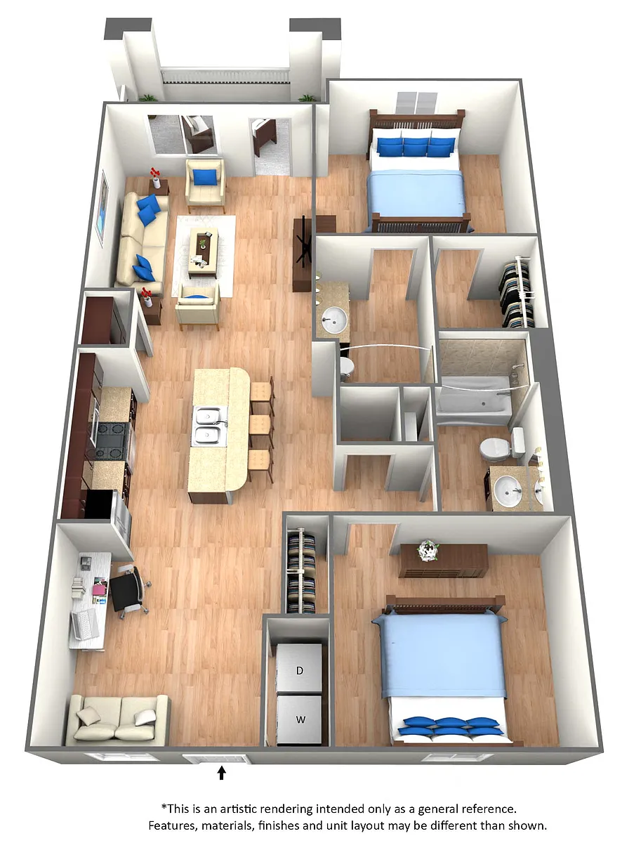 Floor plan Valencia