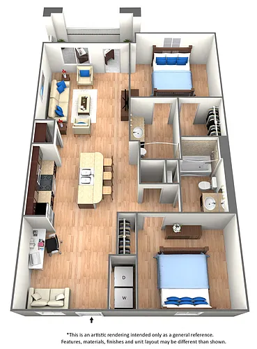 Floor plan Valencia
