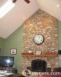 Lots of natural light via two skylights