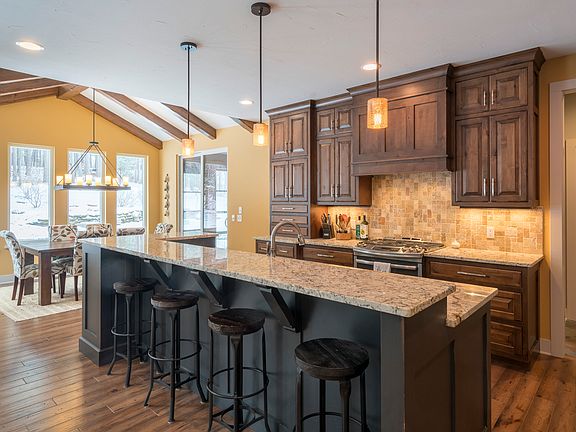Open concept kitchen