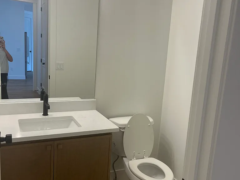 Downstairs half bath