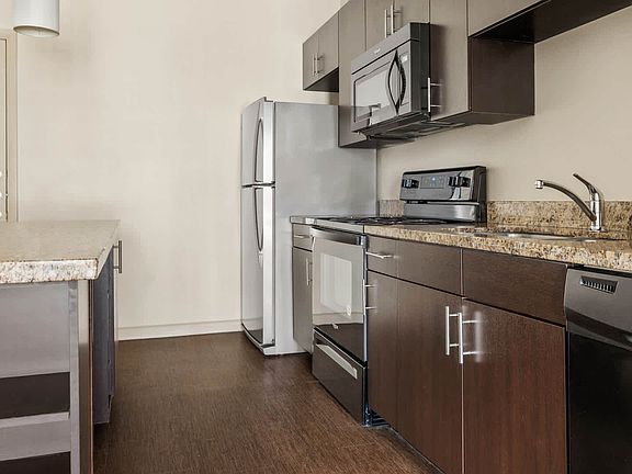 Kitchen with Stainless Steel Appliances