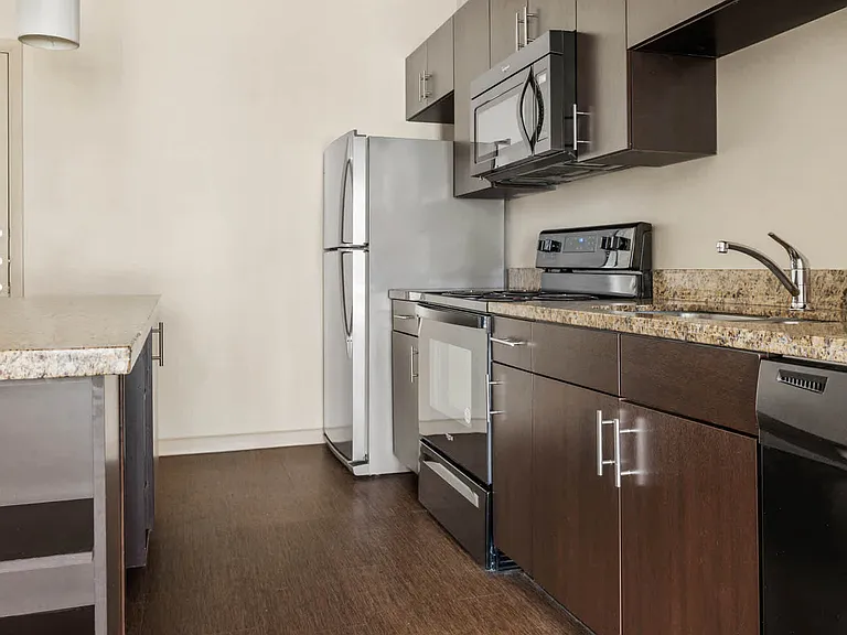 Kitchen with Stainless Steel Appliances