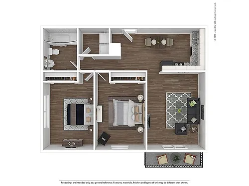 Floor plan B1-918