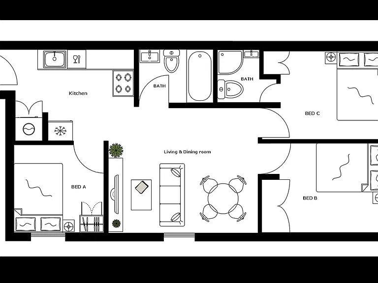 1580 Prospect Pl #C — Photo 13
