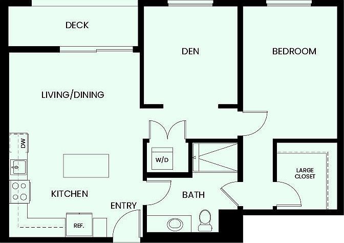 A2 floor plan Sisal