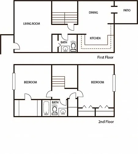 Floor plan 1,815 Square ft.