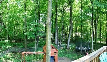 With all the mature trees, you will feel like you have your own park in your back yard. The property lines expand well beyond the fence lines.