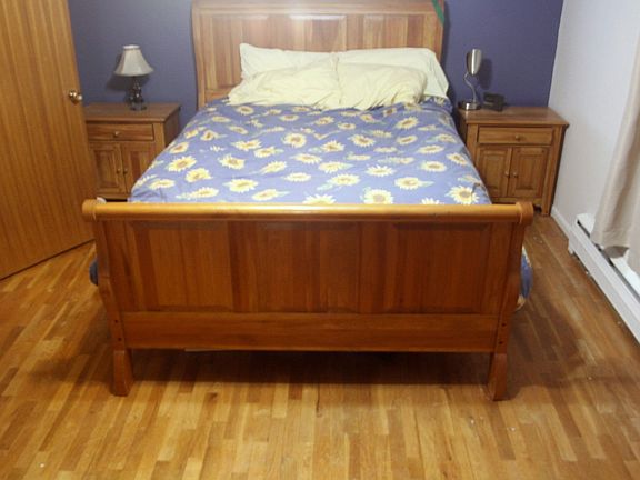 Hardwood flooring in main level bedrooms