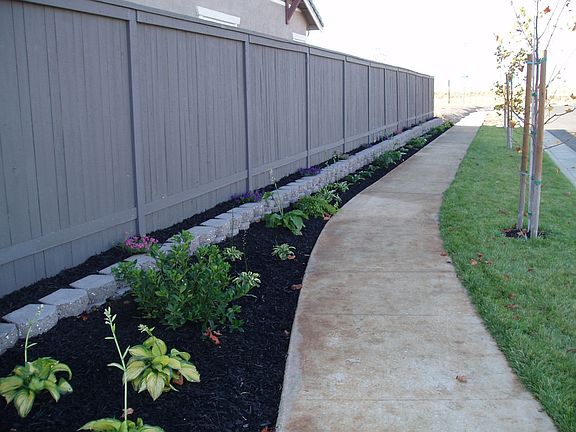 side street fenceline