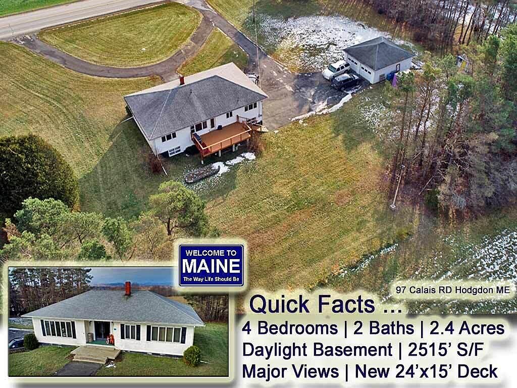 97 Calais Road, Hodgdon, ME 04730 Zillow