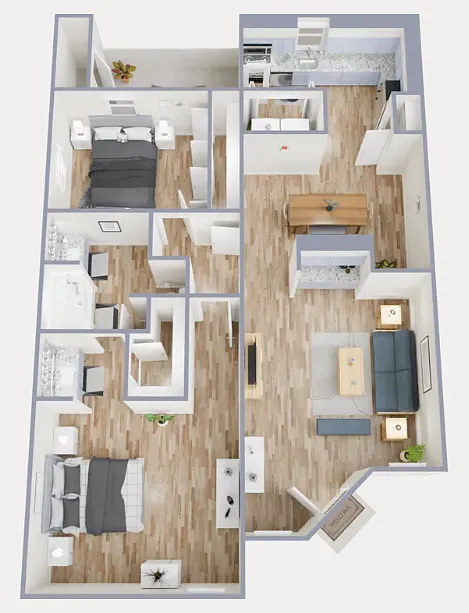 Floor plan B2