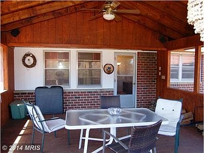 Large enclosed porch