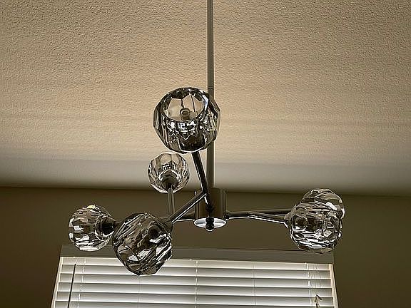new light fixture - dining 