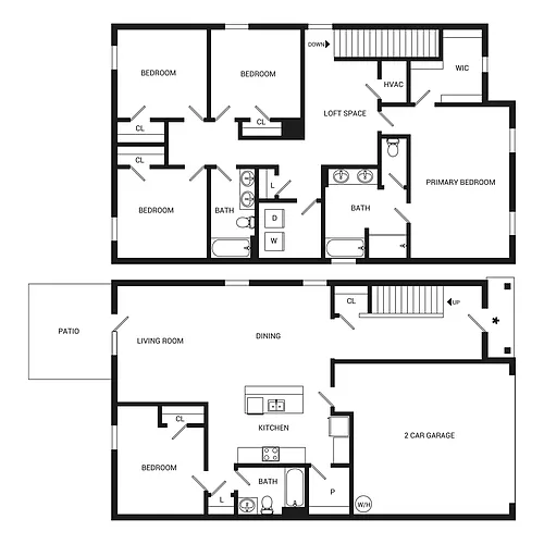 Floor plan Robie