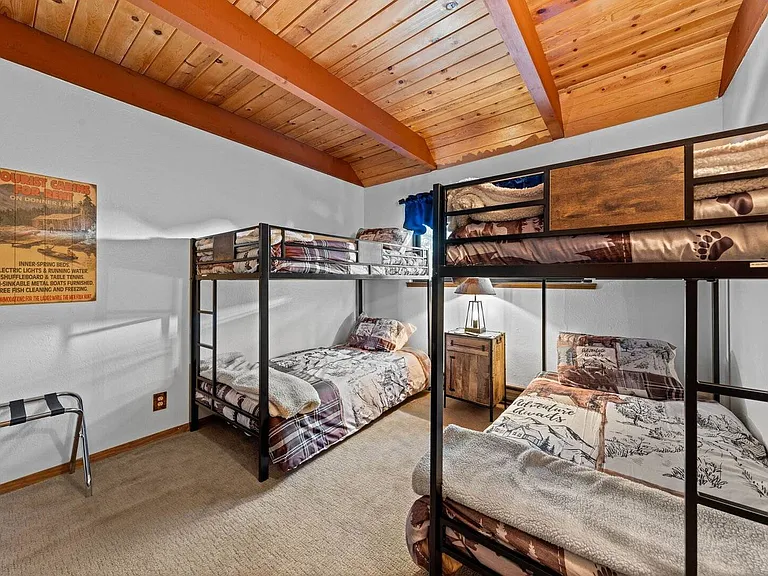 Downtairs bunk room