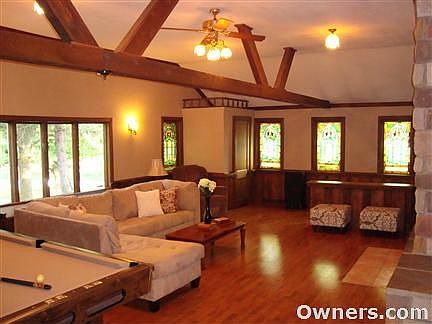 Great Room with Wet Bar and Powder Room