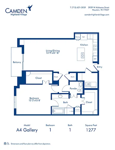 Floor plan A4 Gallery
