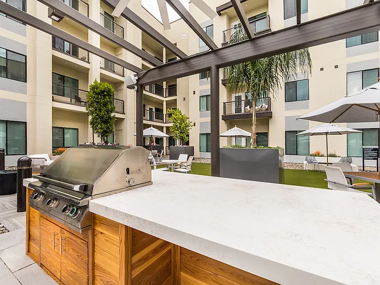 Outdoor Barbecue Area