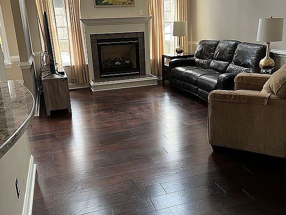 Entering living room