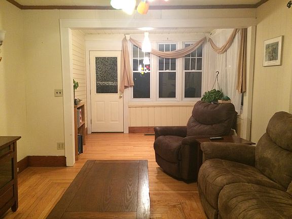 living room and sun room