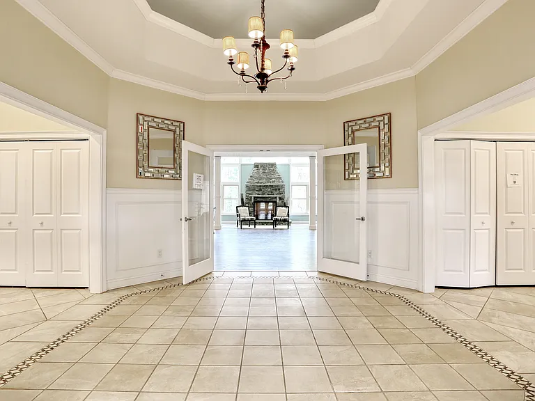 Club house entrance