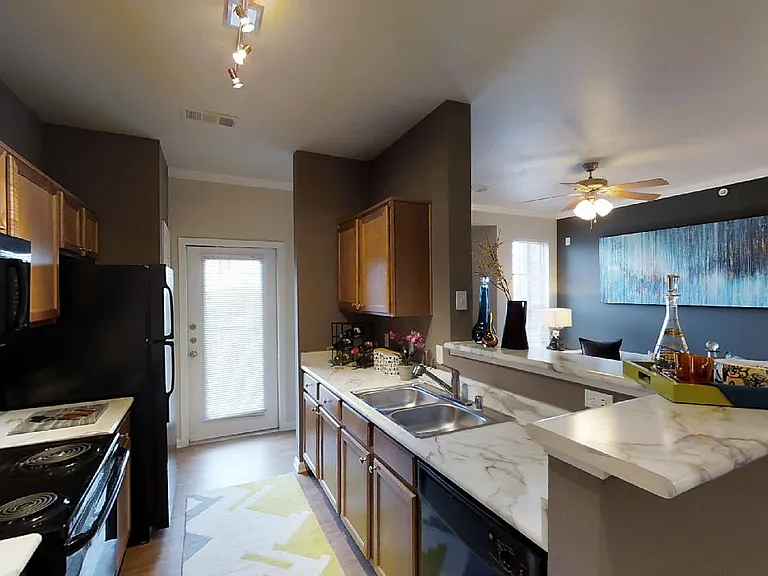Gourmet kitchen