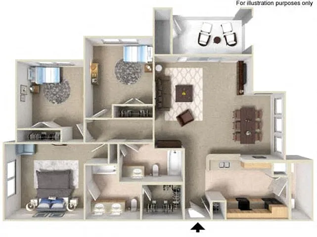 Floor plan C1