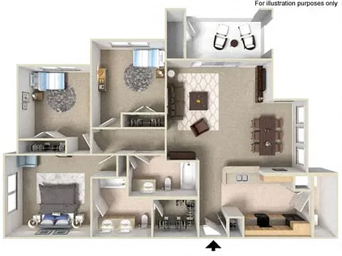 Floor plan C1