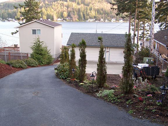 View of property from gravel road