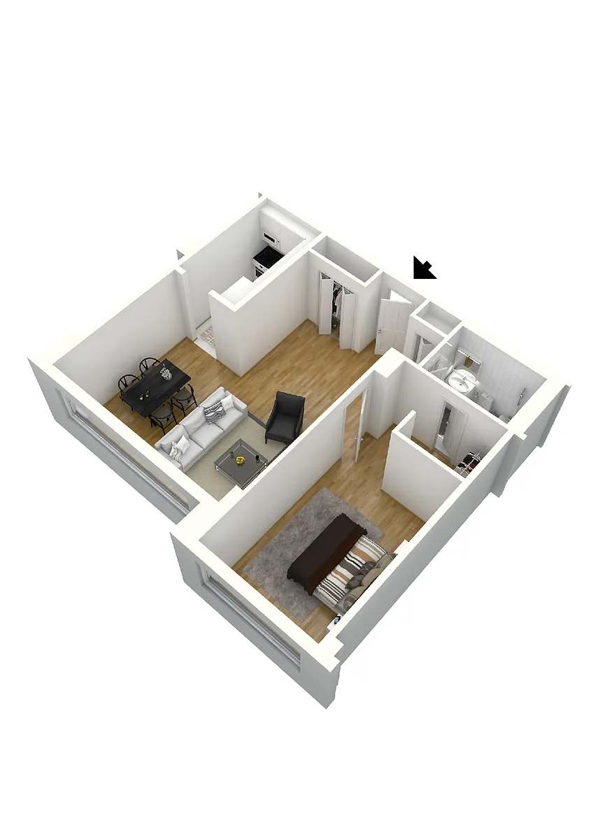 Floor plan A1A