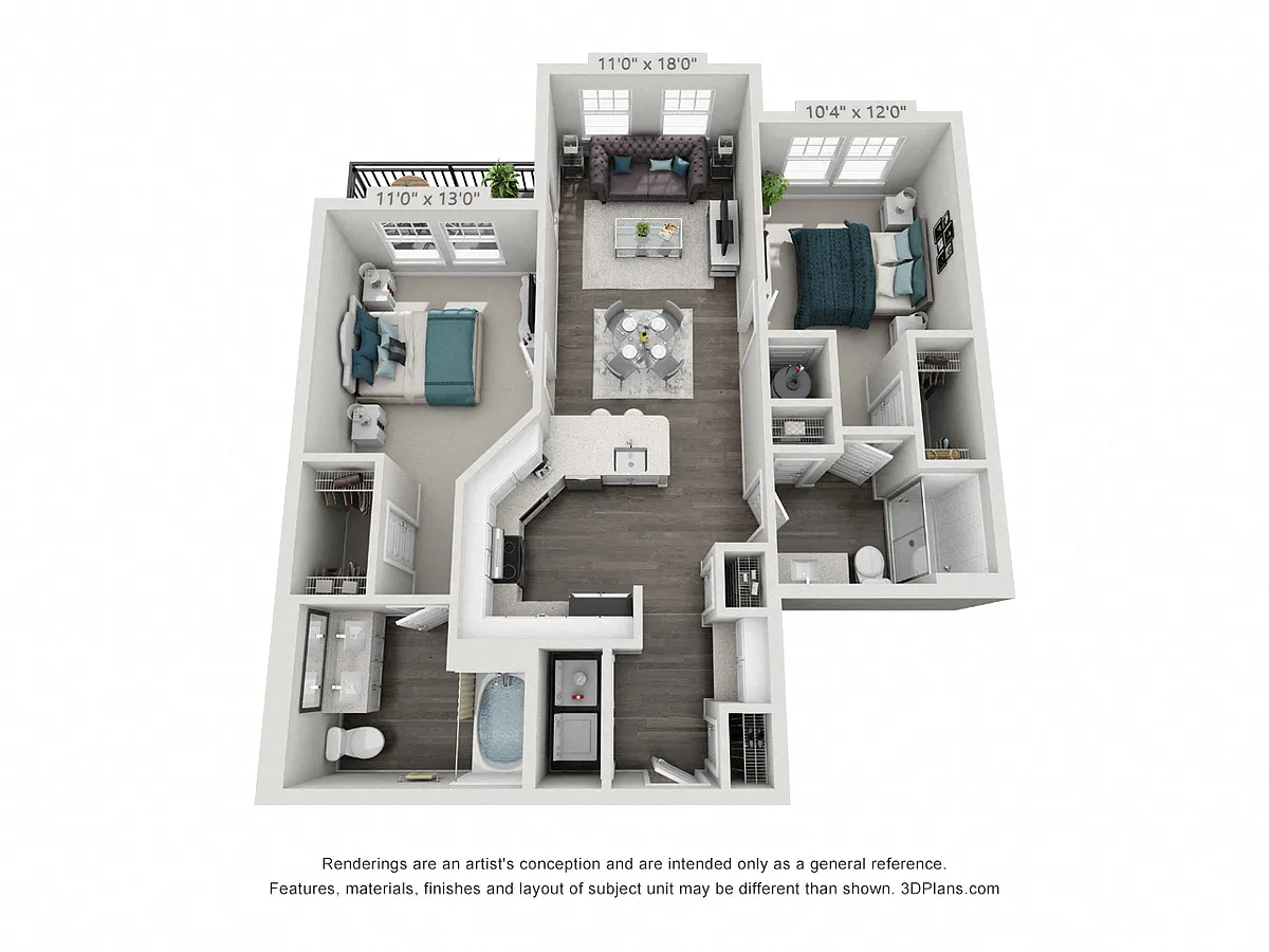 Floor plan Bliss