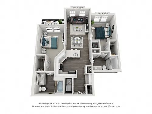 Floor plan Bliss
