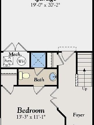 First Floor Layout - Room available