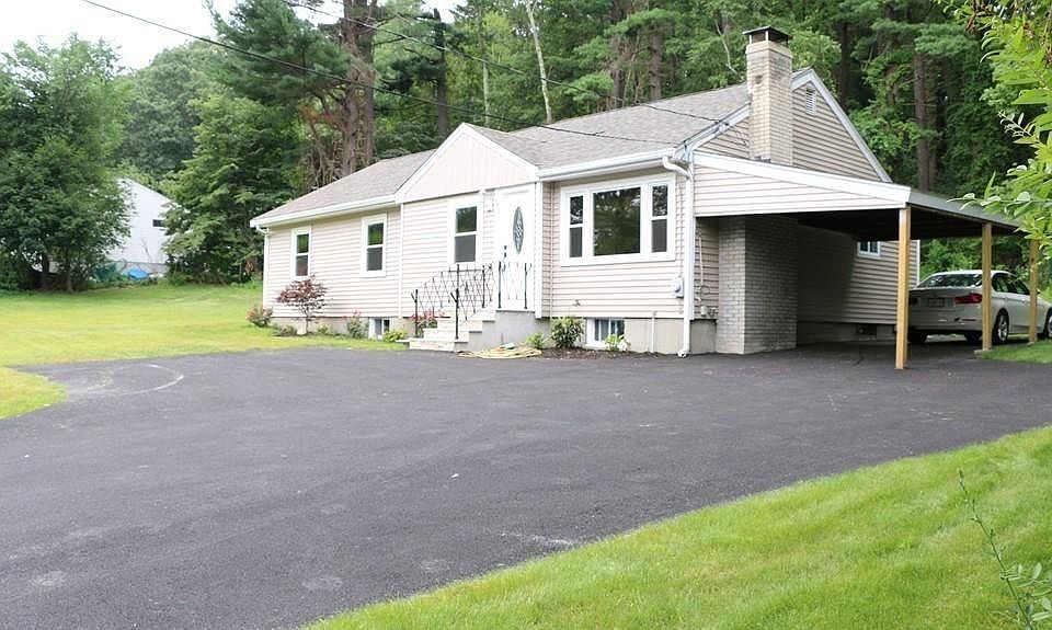 Front right of house