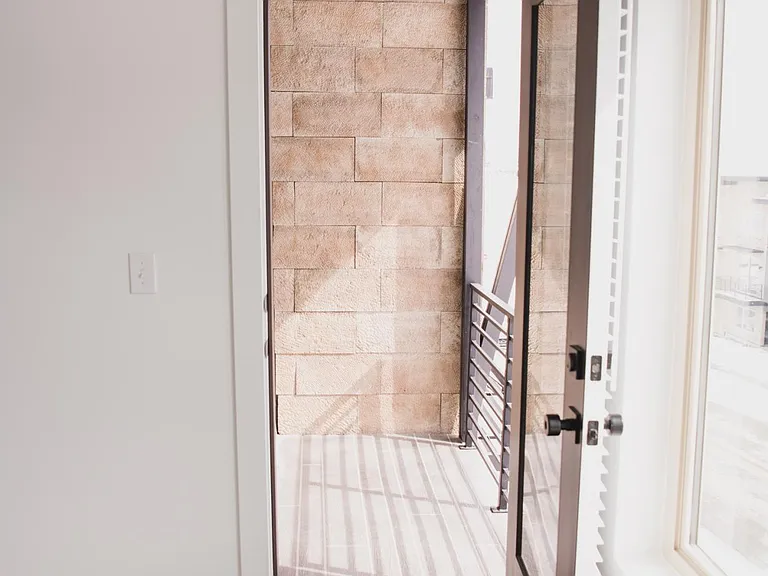 Master bedroom balcony
