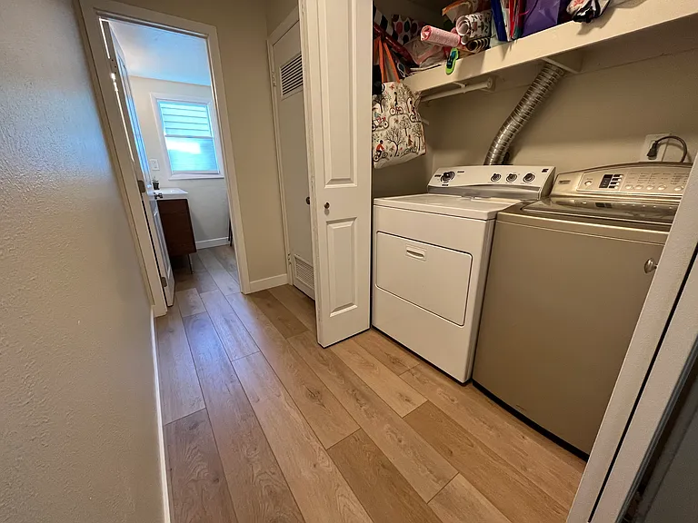 main floor laundry