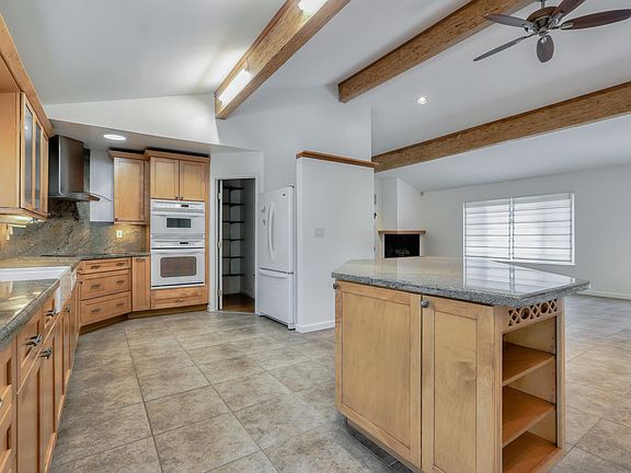 Kitchen Island granite, with power for small appliances
