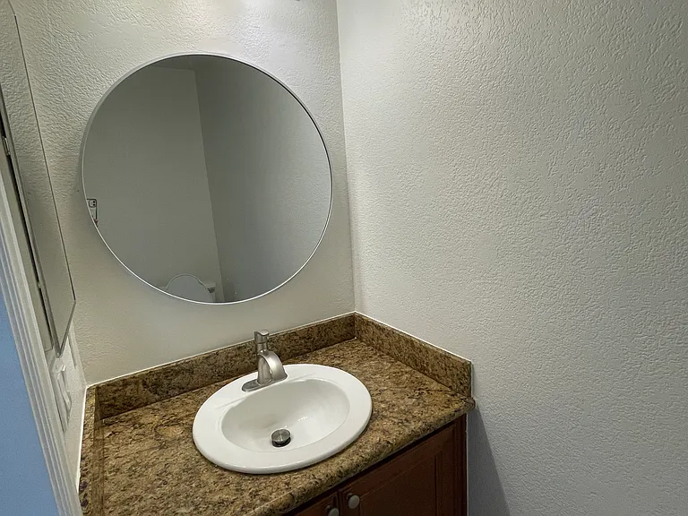 Half bath on ground floor