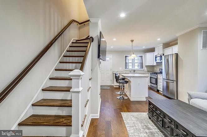 Open concept first floor
