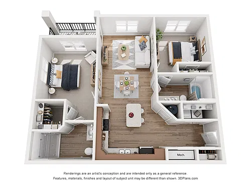 Floor plan B1