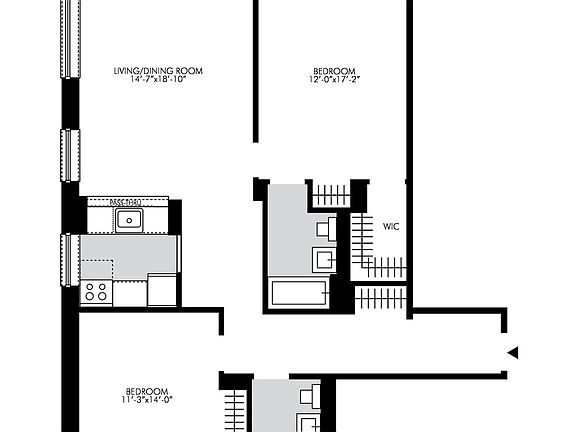 2nd image of 200 W 26th St APT 18B