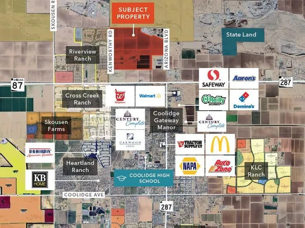 557 E HIGHWAY 287 Road #-, Coolidge, AZ 85128