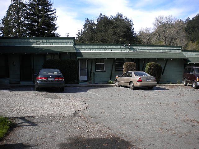 Front of building/parking lot