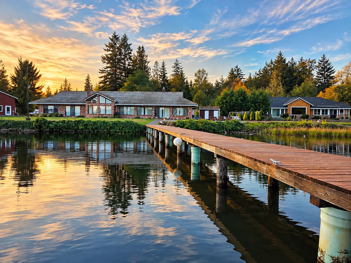 Lake Goodwin Waterfront Living - Spacious Home with Stunning Views! — Photo 1